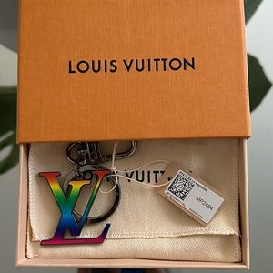 2019 LOUIS VUITTON RAINBOW KEY CHAIN